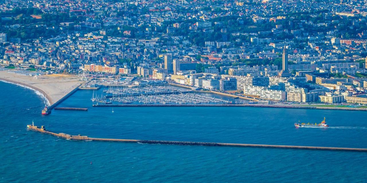 Le Petit Nid Perche Sous Les Toits, Vue Mer Le Havre Esterno foto